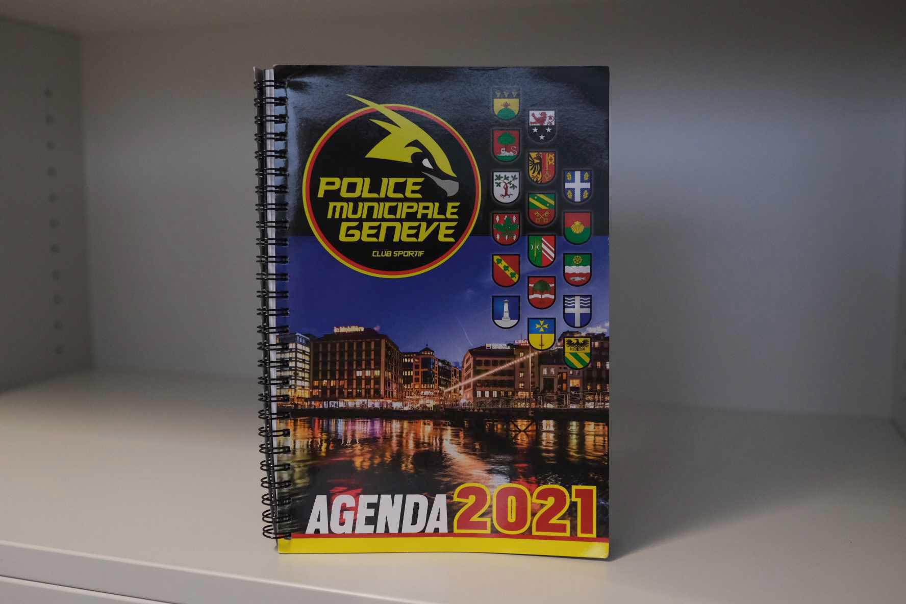 L'agenda à 70 000 francs de la police municipale de Genève.