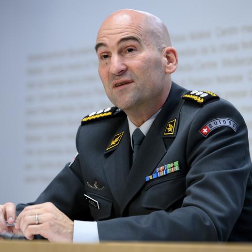 Le chef de l'armée, Thomas Süssli, photographié à Berne, le 1er septembre 2021.