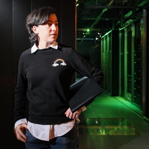 Carmela Troncoso, professeure à l'EPFL et responsable du laboratoire de sécurité.