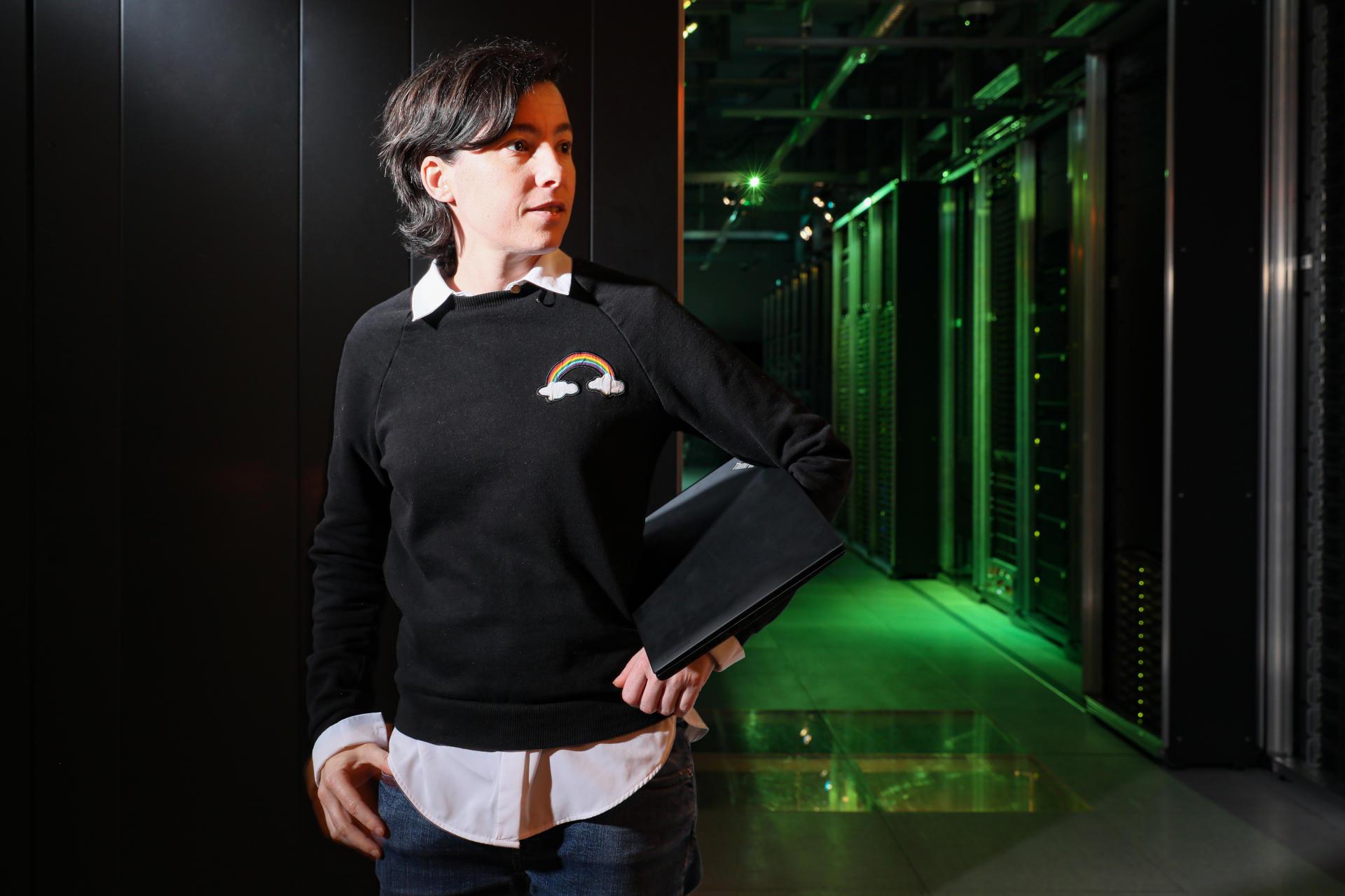 Carmela Troncoso, professeure à l'EPFL et responsable du laboratoire de sécurité.