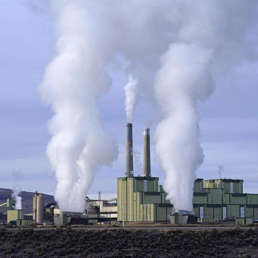 FILE - Steam billows from a coal-fired power plant Nov. 18, 2021, in Craig, Colo. The Supreme Court on Thursday, June 30, 2022, limited how the nation‚Äôs main anti-air pollution law can be used to reduce carbon dioxide emissions from power plants. By a 6-3 vote, with conservatives in the majority, the court said that the Clean Air Act does not give the Environmental Protection Agency broad authority to regulate greenhouse gas emissions from power plants that contribute to global warming. (AP Photo/Rick Bowmer, File)