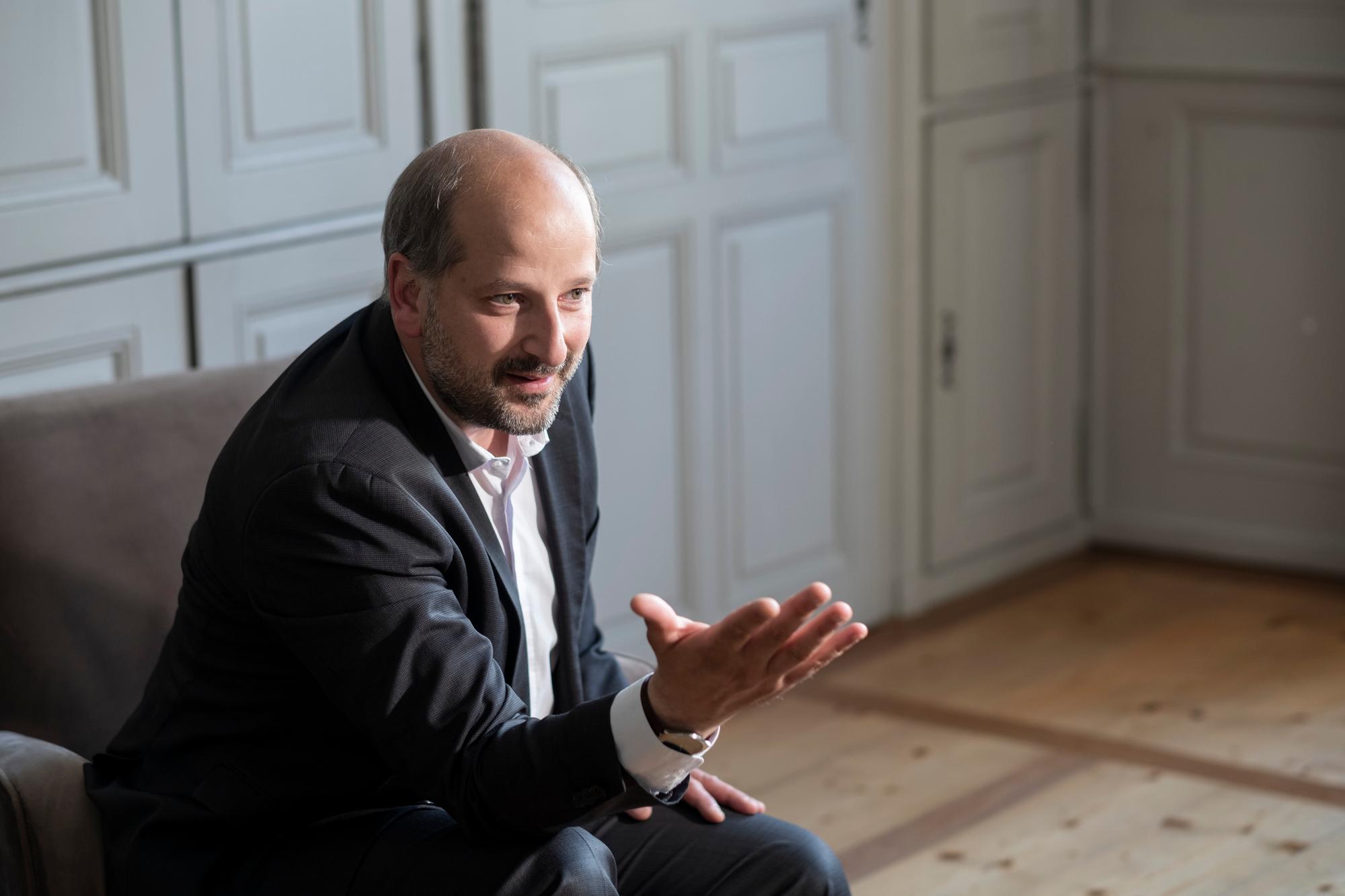 Le syndic de Lausanne Grégoire Junod