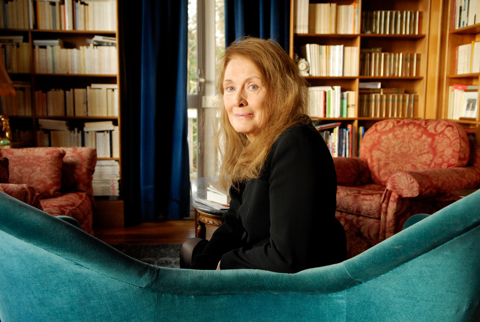 CERGY, FRANCE - JANUARY 14; French writer Annie Ernaux poses during portrait session held on January 14, 2008 in Cergy, France. (Photo by Ulf Andersen/Getty Images)