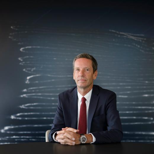 John Plassard, directeur de la banque Mirabaud, à Genève, le 26 juillet 2022.