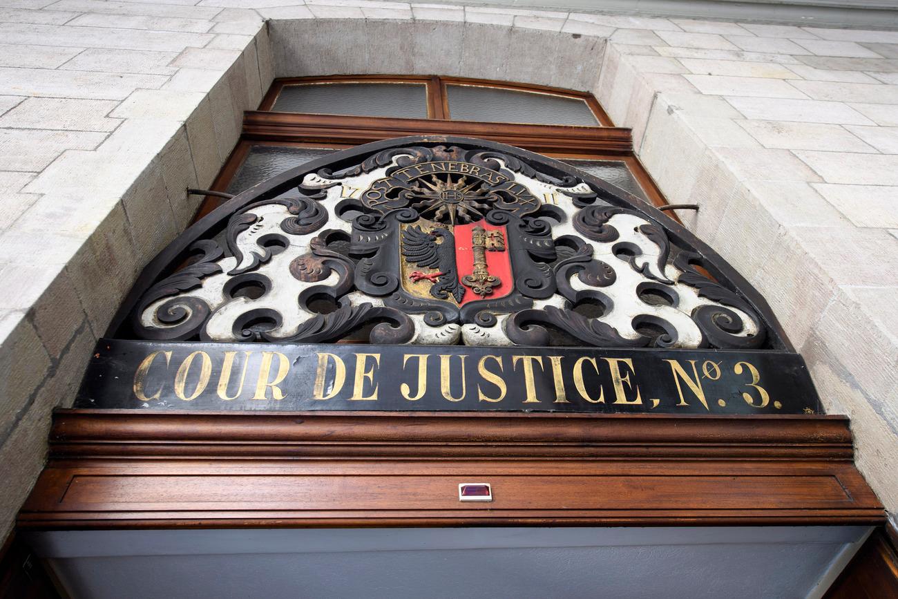 ARCHIVBILD ZUR VORSCHAU AUF DEM GERICHTSFALL ADELINE - La salle A3 du Palais de justice photographiee a l'occasion de la Semaine de la democratie ou les portes ont ete ouverts aux publics, ce samedi 25 septembre 2016 a Geneve . (KEYSTONE/Martial Trezzini)