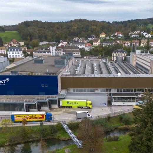 L'usine BAT à Boncourt, le 3 novembre 2022.