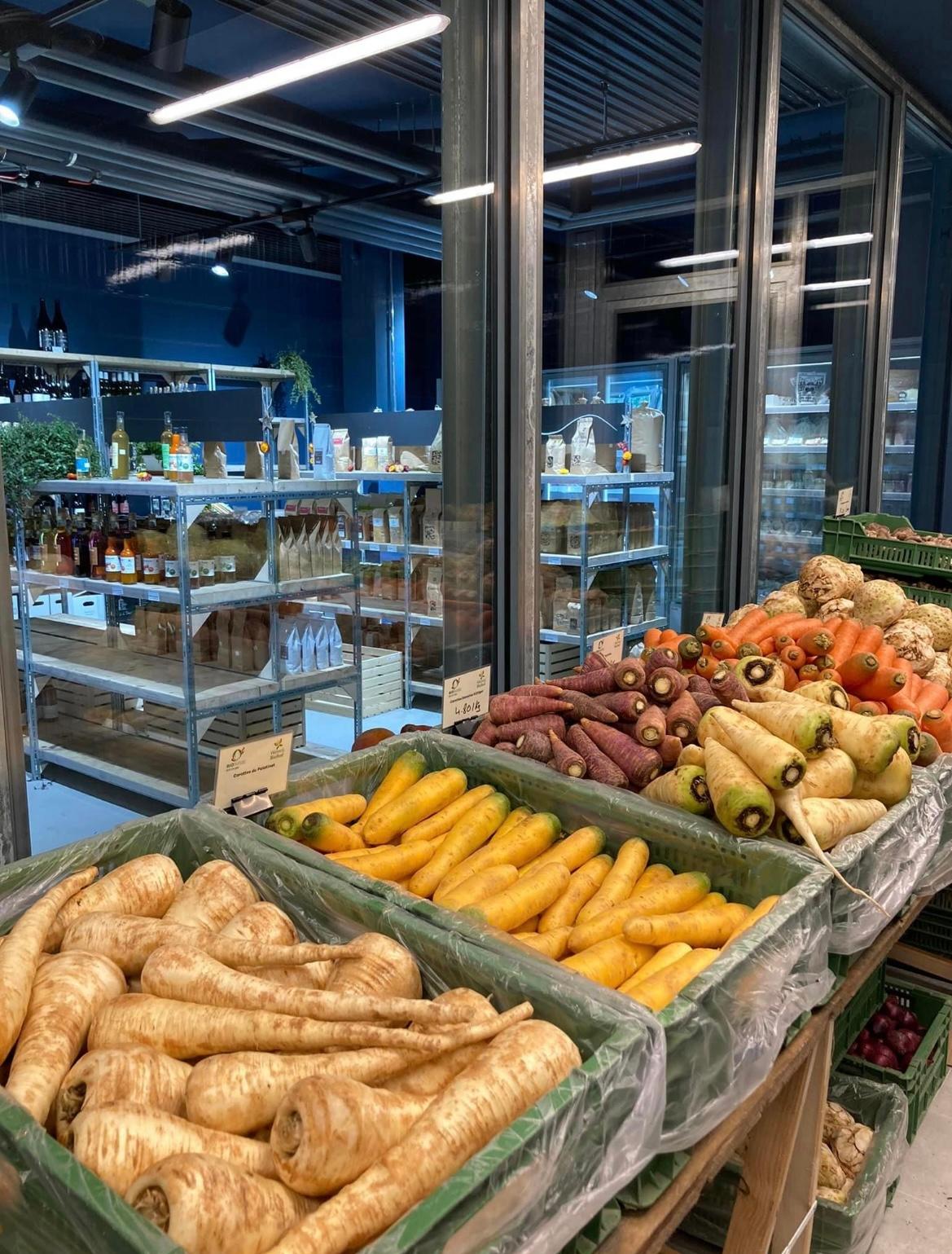 Des légumes aux produits laitiers, les rayons de Bio26 seront remplis de produits régionaux.