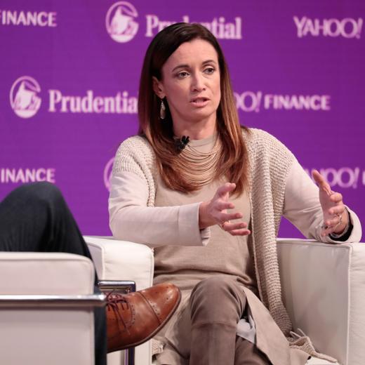 NEW YORK, NY - OCTOBER 25: Digital Asset CEO Blythe Masters speaks onstage at Yahoo Finance All Markets Summit on October 25, 2017 in New York City. (Photo by Cindy Ord/Getty Images for Yahoo)