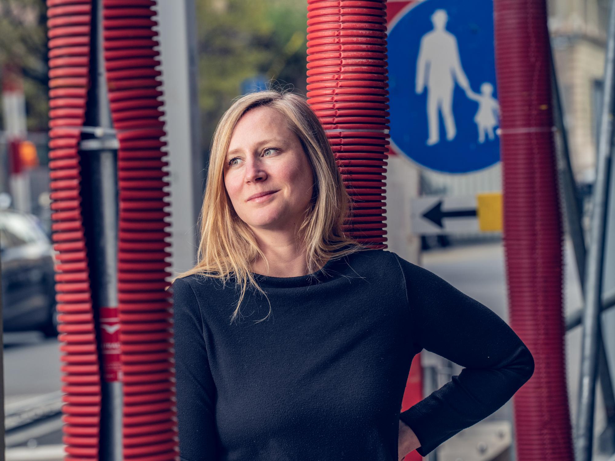 Loraine Chappuis historienne genevoise, photographiée à Genève, le 23.03.2023 © David Wagnières