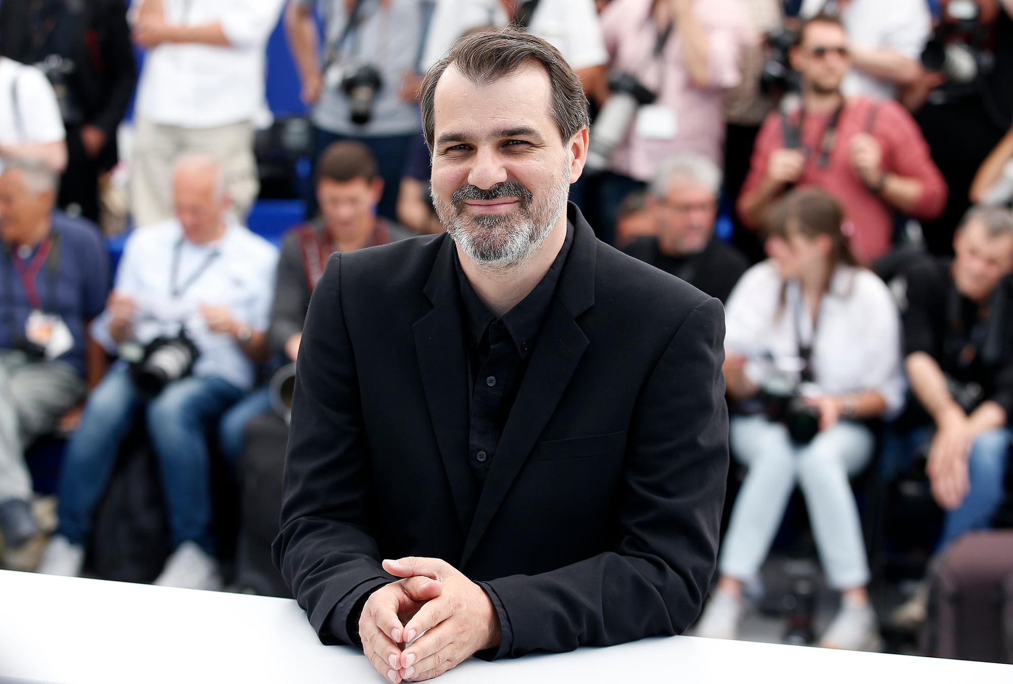 epa05973970 Hungarian director Kornel Mundruczo attends the photocall for Jupiter's Moon during the 70th annual Cannes Film Festival, in Cannes, France, 19 May 2017. The movie is presented in the Official Competition of the festival which runs from 17 to 28 May. EPA/SEBASTIEN NOGIER