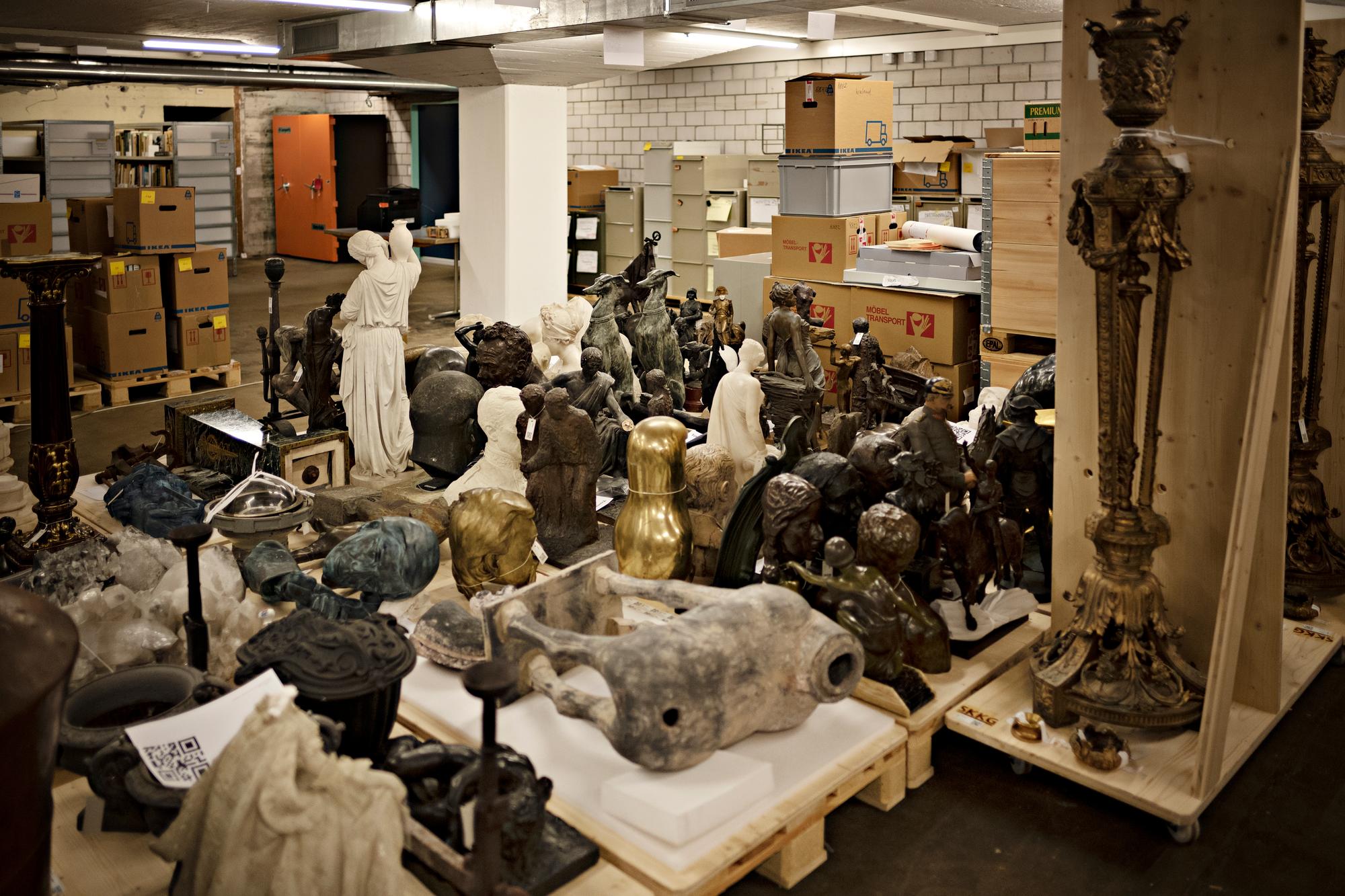 Die Stefanini Kunst Sammlung, aufgenommen am 13. März 2023 in Winterthur. © Michele Limina