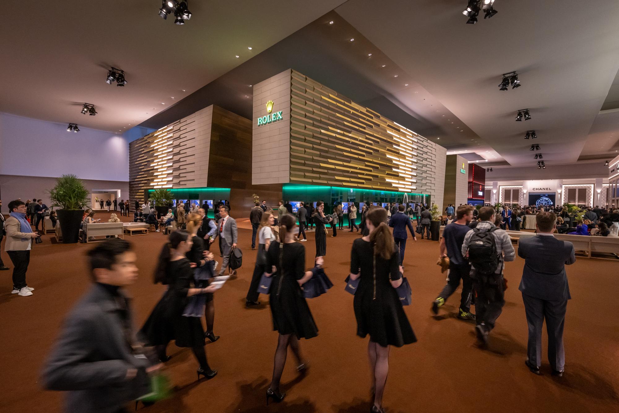 Le salon «Watches and Wonders», à Genève, en Suisse, le 27 mars 2023.