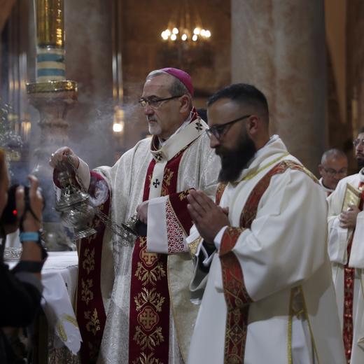 Dans le Saint-Sépulcre, le 6 avril 2023.