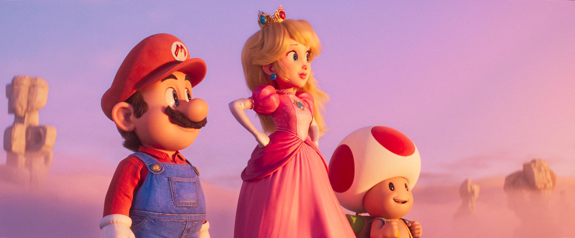SUPER MARIO BROS. LE FILM  THE SUPER MARIO BROS. MOVIE  2023  de Aaron Horvath et Michael Jelenic  COLLECTION CHRISTOPHEL © Universal Pictures - Illumination Entertainment - Nintendo  dessin anime; cartoon; animation (Photo by Universal Pictures - Illuminatio / Collection ChristopheL via AFP)