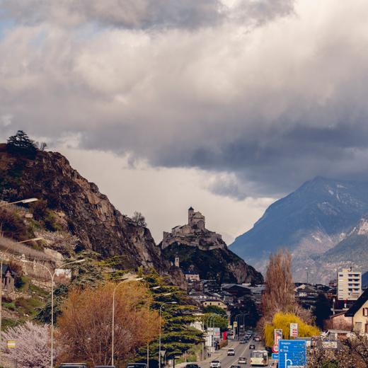 Ville de Sion le 27.03.2023 © David Wagnières