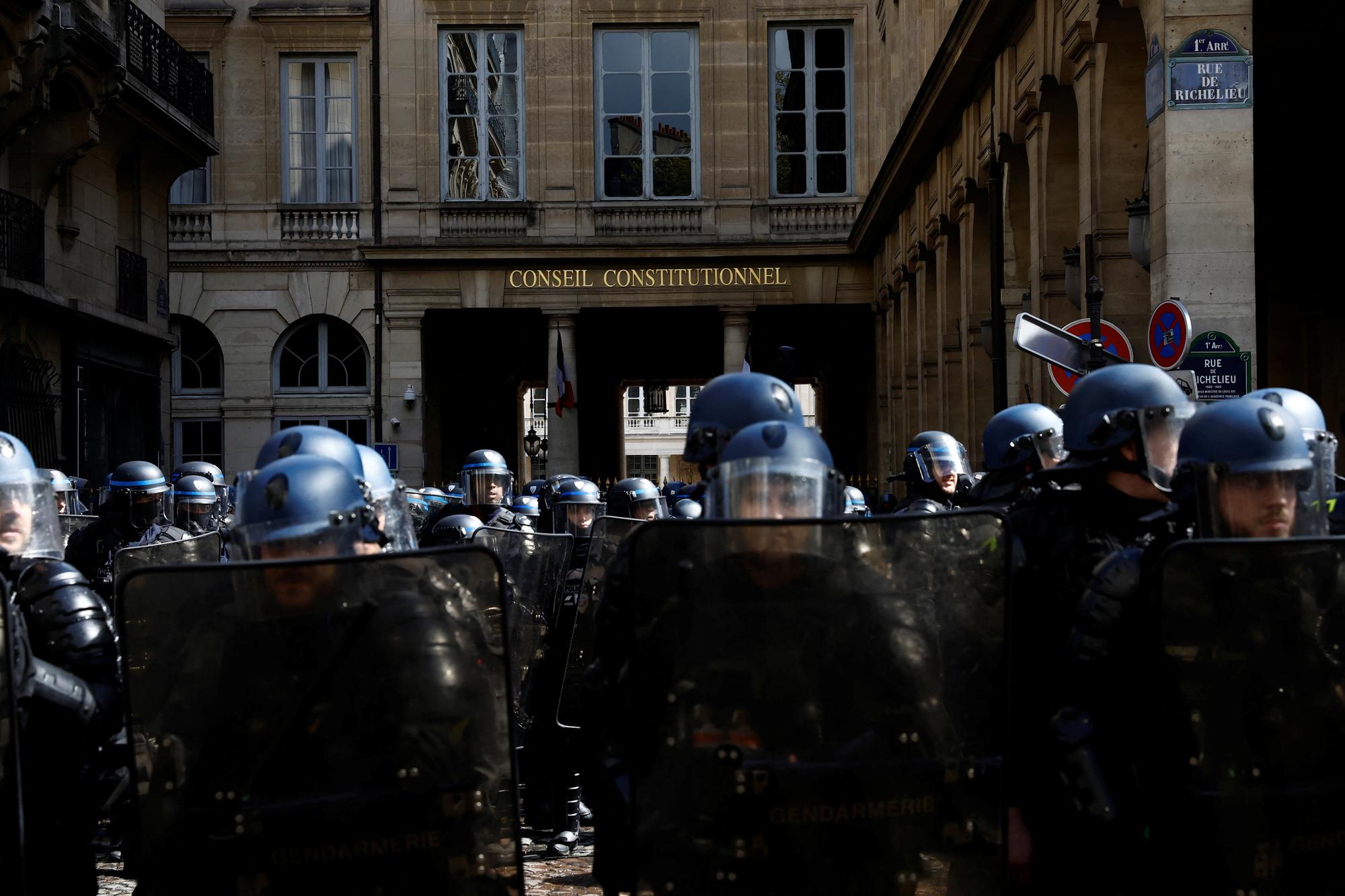 Le Conseil constitutionnel jeudi.