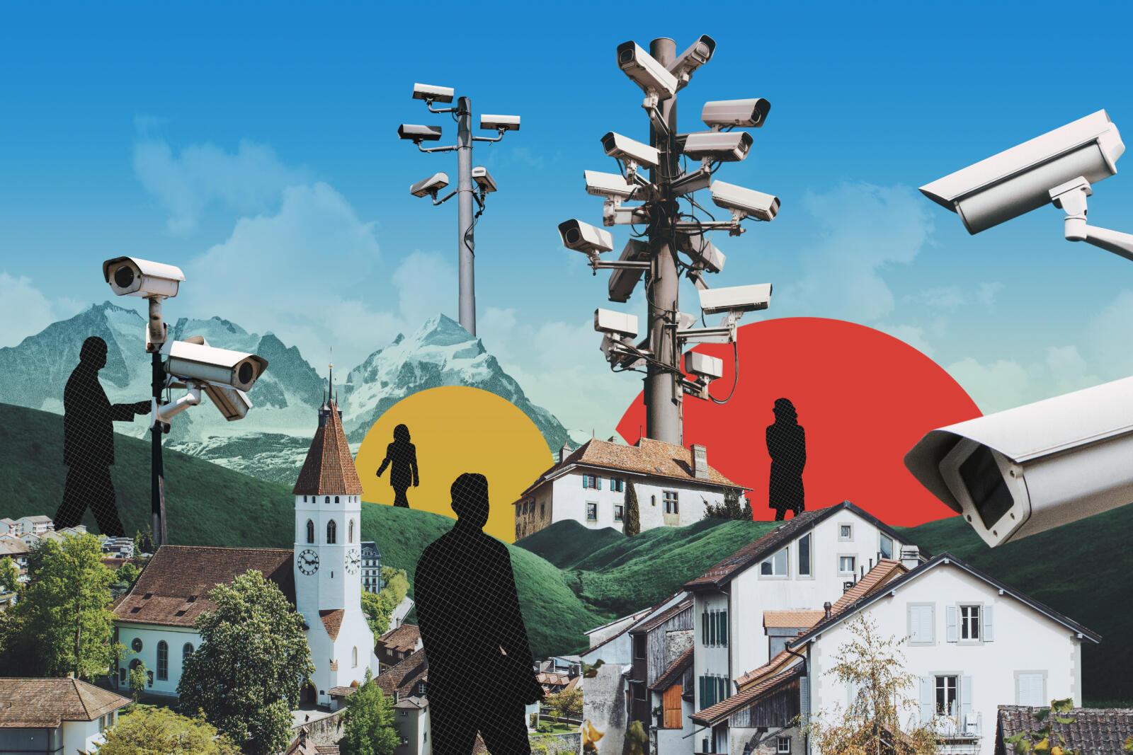 Illustrations Comment les communes vaudoises ne respectent-elles pas la vidéosurveillance de raphael.jotterand