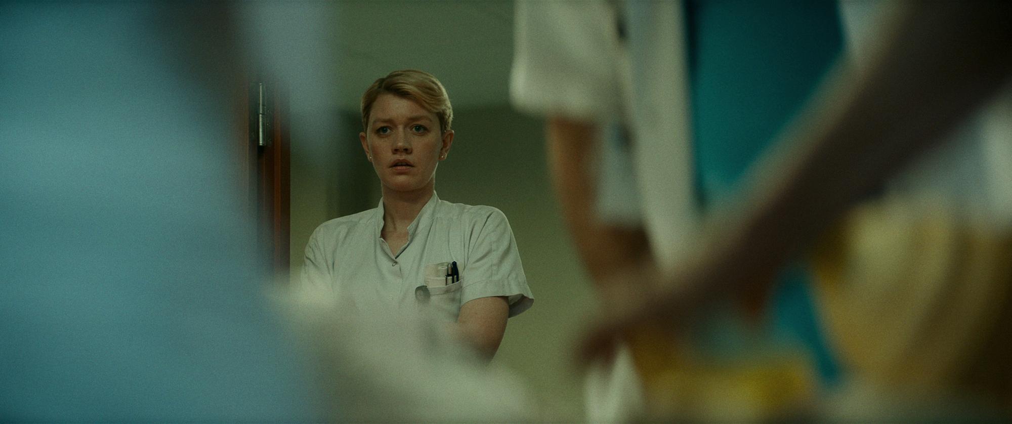 The Nurse. Fanny Louise Bernth as Pernille Kurzmann in The Nurse. Cr. Courtesy of Netflix © 2022