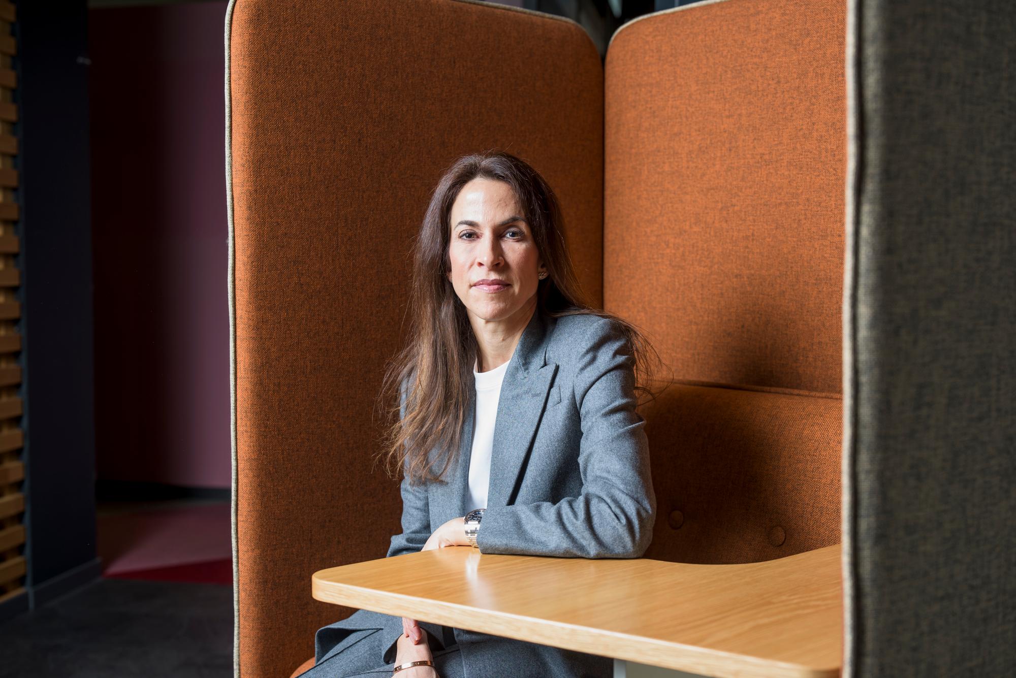 Aude Pugin, présidente de la CVCI.Lausanne. 3.5.23