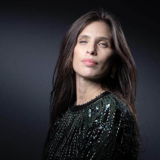 (FILES) French actress and director Maiwenn poses during a photo session in Paris on January 15, 2021 following the 26th "Ceremonie des lumieres" cinema award ceremony. Far from the media buzz around Maïwenn and Johnny Depp, stars of "Jeanne du Barry" which opens the Cannes Film Festival on May 16, 2023, this film could not be more "academic, slow, classic", its director admits. (Photo by JOEL SAGET / AFP)