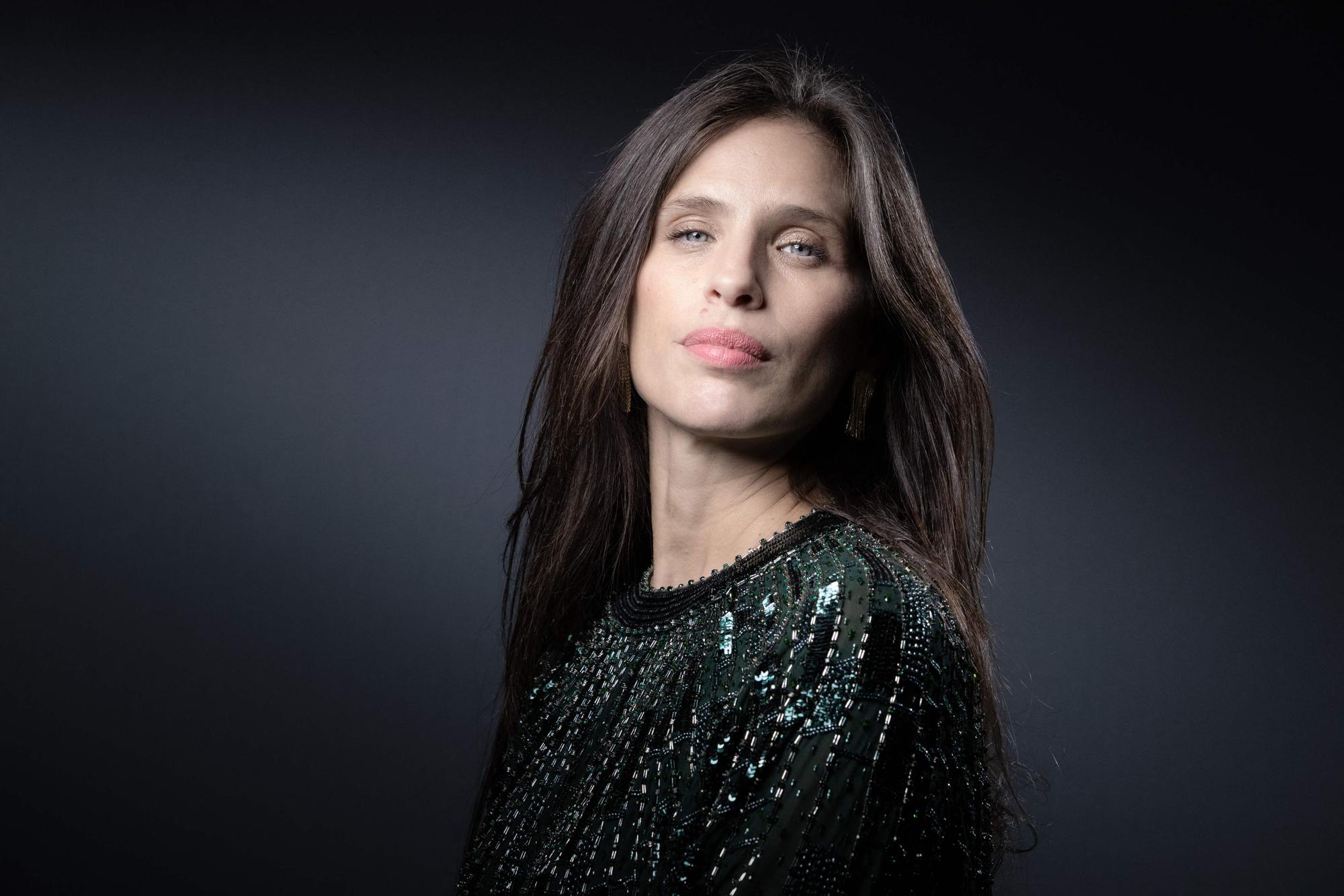 (FILES) French actress and director Maiwenn poses during a photo session in Paris on January 15, 2021 following the 26th "Ceremonie des lumieres" cinema award ceremony. Far from the media buzz around Maïwenn and Johnny Depp, stars of "Jeanne du Barry" which opens the Cannes Film Festival on May 16, 2023, this film could not be more "academic, slow, classic", its director admits. (Photo by JOEL SAGET / AFP)