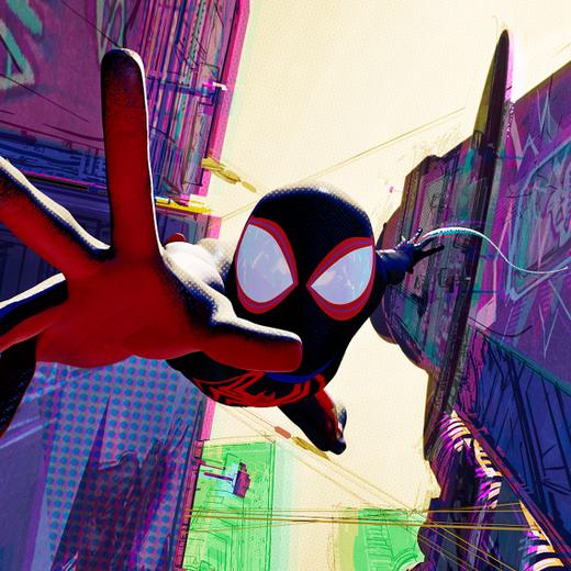 Spider-Man/Miles Morales (Shameik Moore) in Columbia Pictures and Sony Pictures Animations' SPIDER-MAN™: ACROSS THE SPIDER-VERSE.