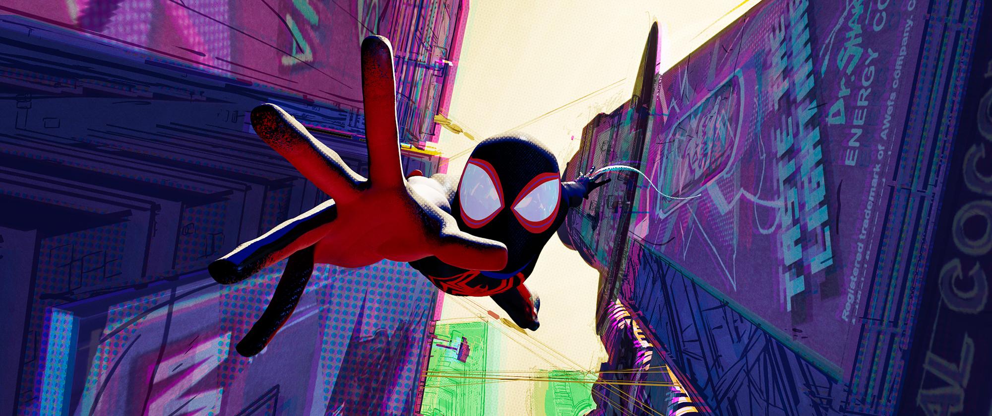 Spider-Man/Miles Morales (Shameik Moore) in Columbia Pictures and Sony Pictures Animations' SPIDER-MAN™: ACROSS THE SPIDER-VERSE.