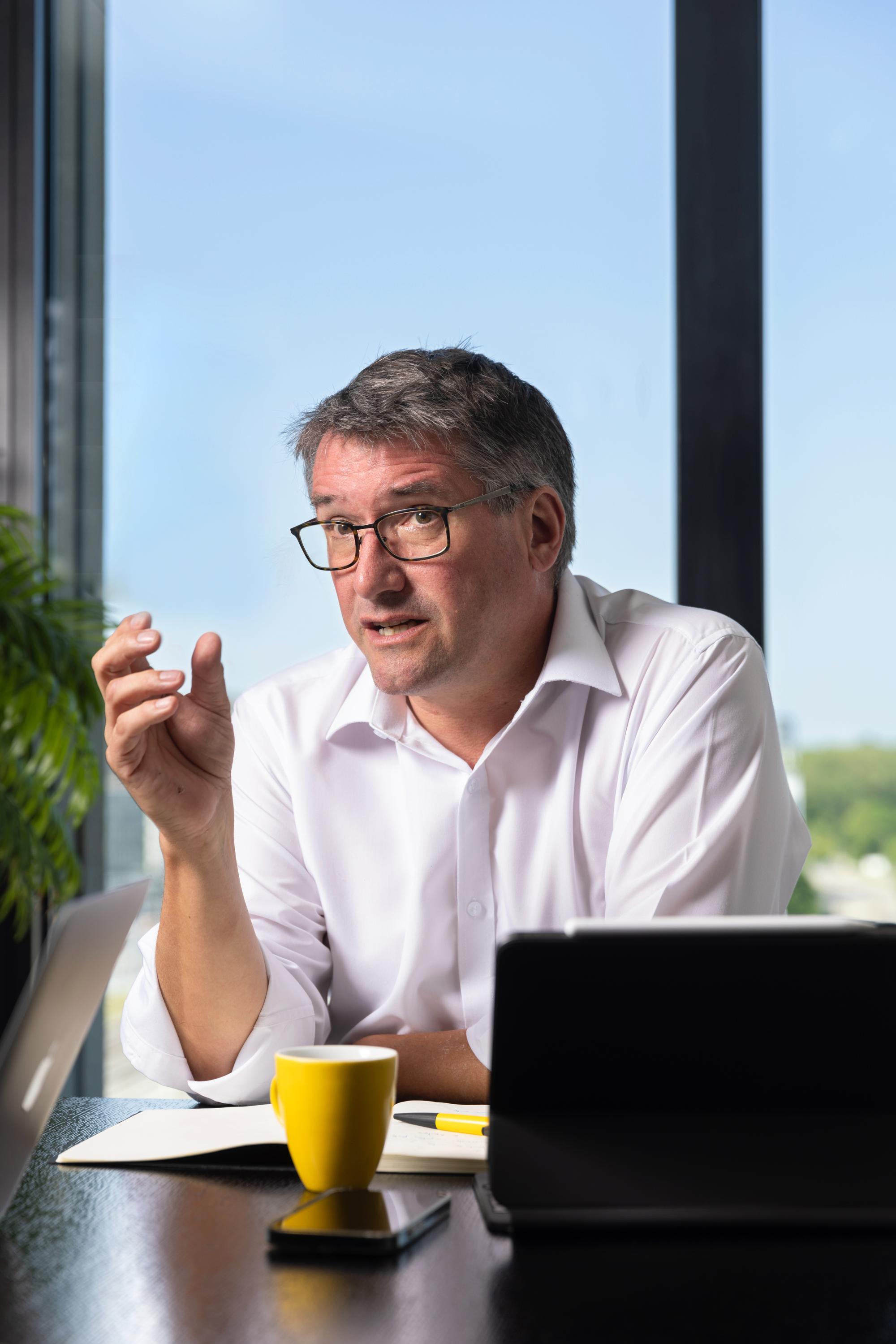 BERN - 5.6.2023, Christian Levrat, Post Präsident, Schweiz © Marco Zanoni / Lunax