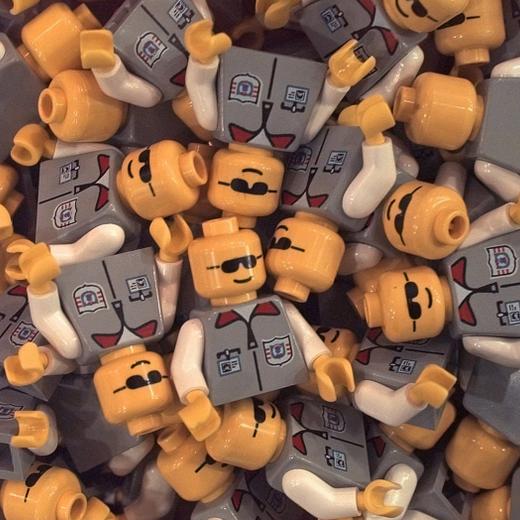 Collection de Lego en 1997.