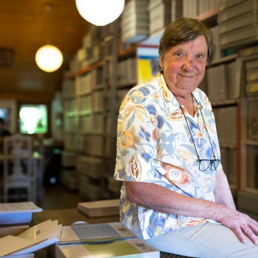 Marianne Enckell. du Centre international de l'anarchisme à Lausanne. 2.6.2023.