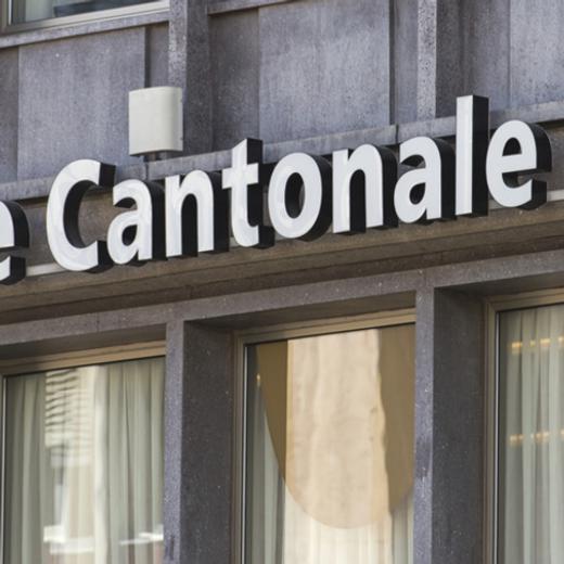 Le siège de la BCVs à Sion, mai 2017.