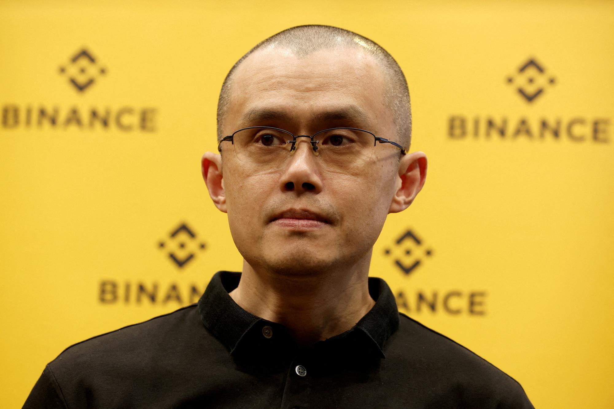 FILE PHOTO: Changpeng Zhao, founder and chief executive officer of Binance, attends the Viva Technology conference dedicated to innovation and startups at Porte de Versailles exhibition center in Paris, France June 16, 2022. REUTERS/Benoit Tessier/File Photo