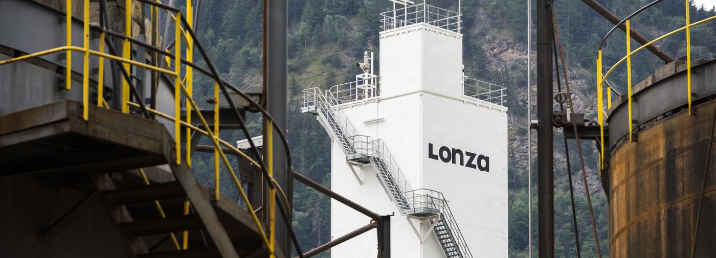 Le site de Lonza à Viège le 22 juillet 2015.