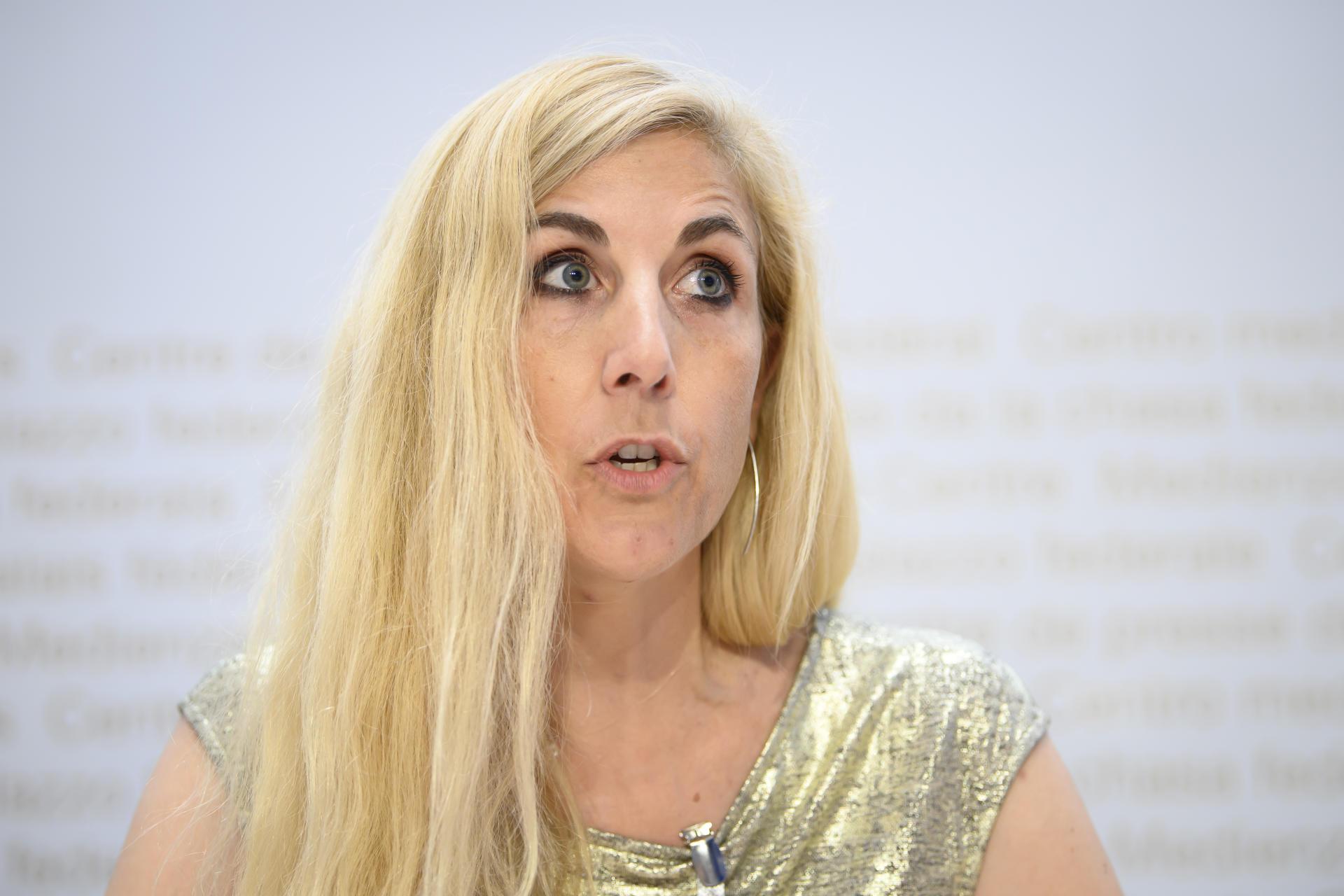 Chloé Frammery à Berne, le 21 juillet 2020.