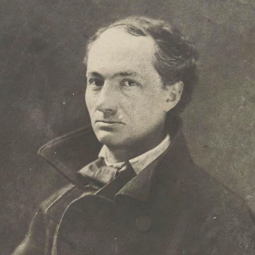 Charles Baudelaire aux environs de février 1855.