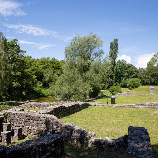 Le parc archéologique du Musée romain de Lausanne-Vidy, où auront lieu de nombreuses animations, dont du «scene painting».