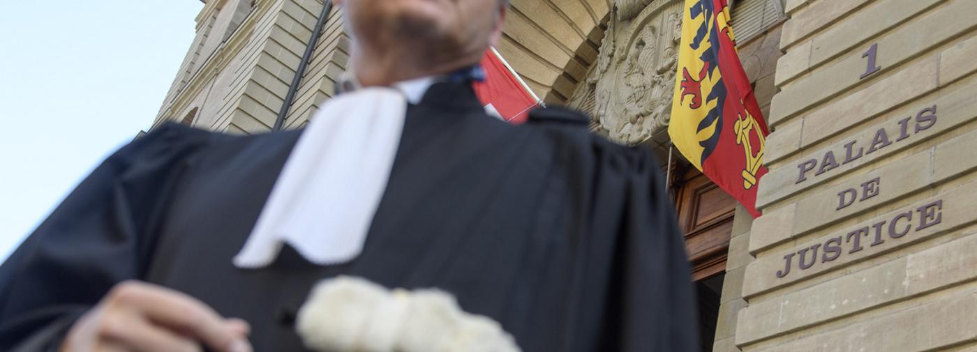 Le palais de justice de Genève