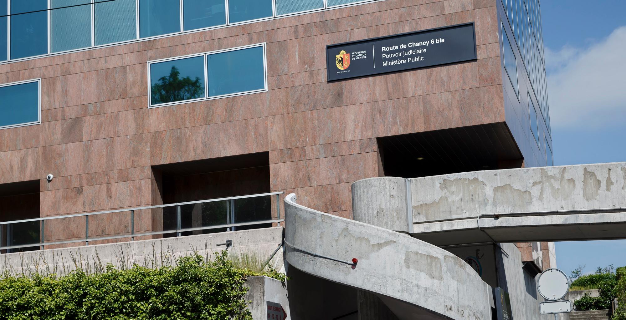 Le bâtiment du Ministère public genevois.