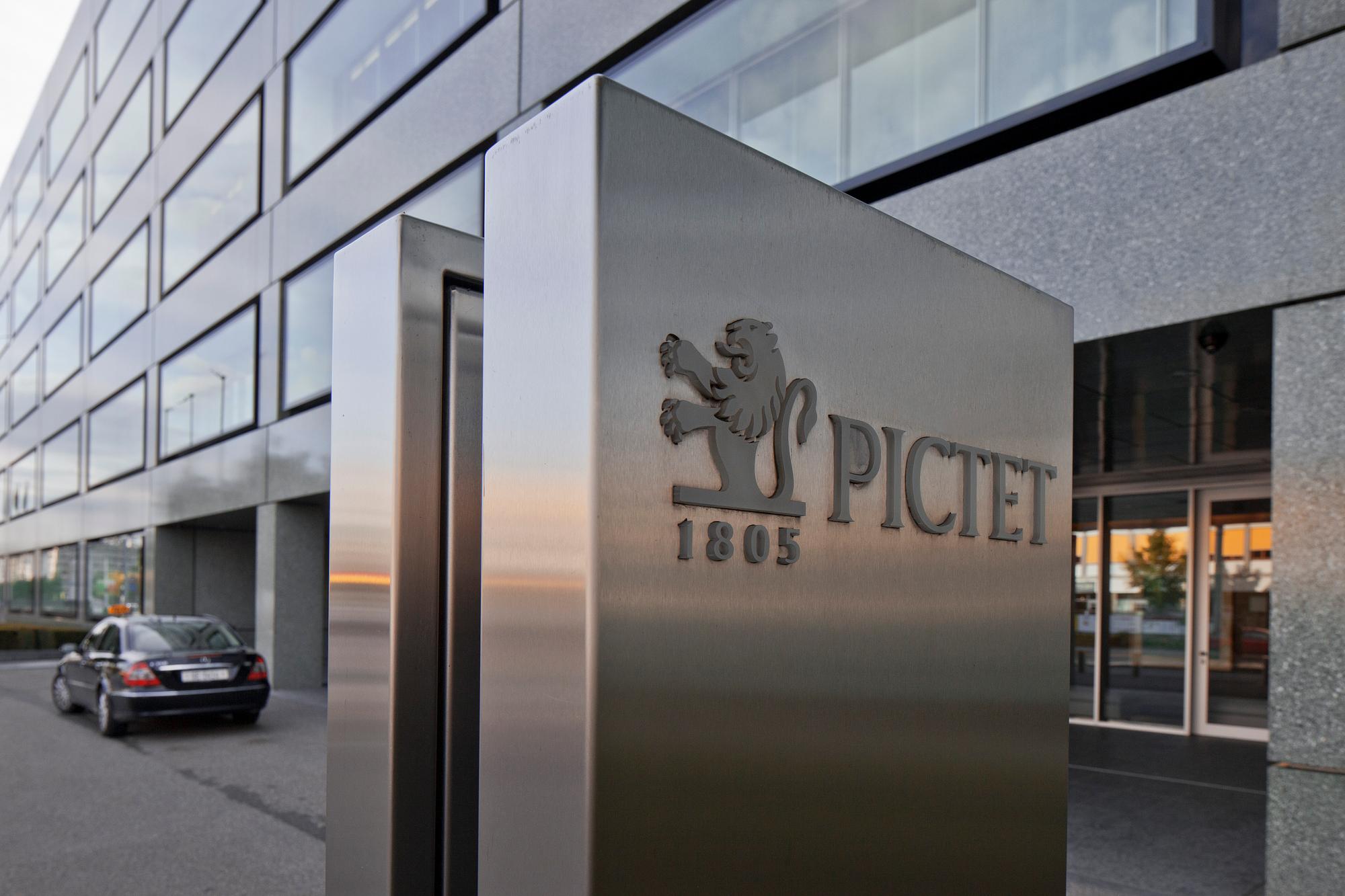 Siège de la banque Pictet à Genève, le 25 septembre 2012.