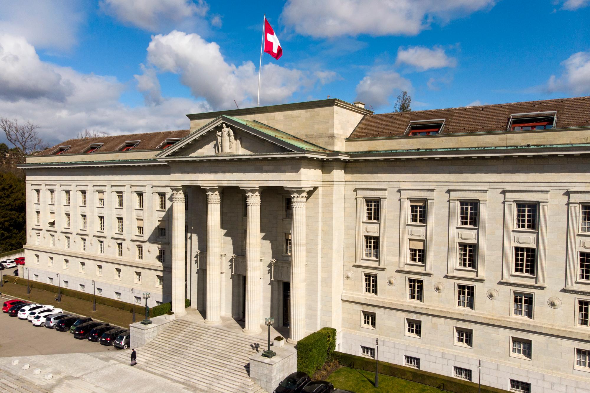 Le Tribunal Fédéral à Mon Repos, le 18 mars 2019.