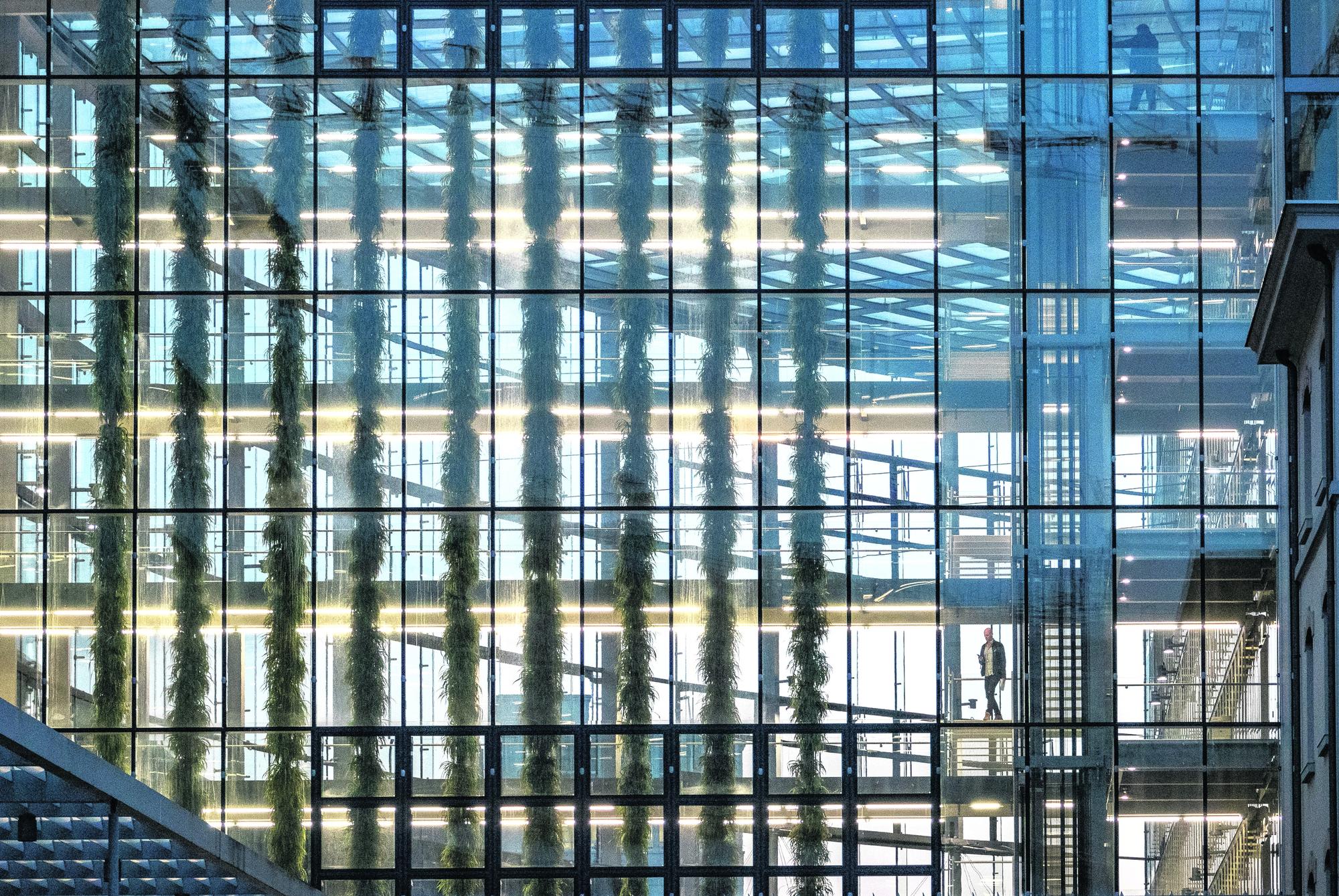 Le bâtiment du Campus Biotech à Genève.