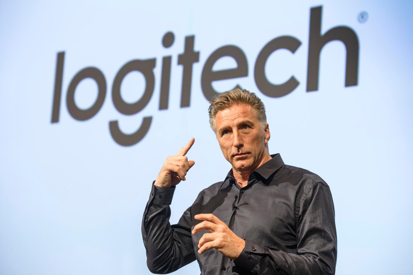 Lausanne. 6.2.2018. Horizon 2018. Bracken Darcell, CEO Logitech. photo © eddy mottaz