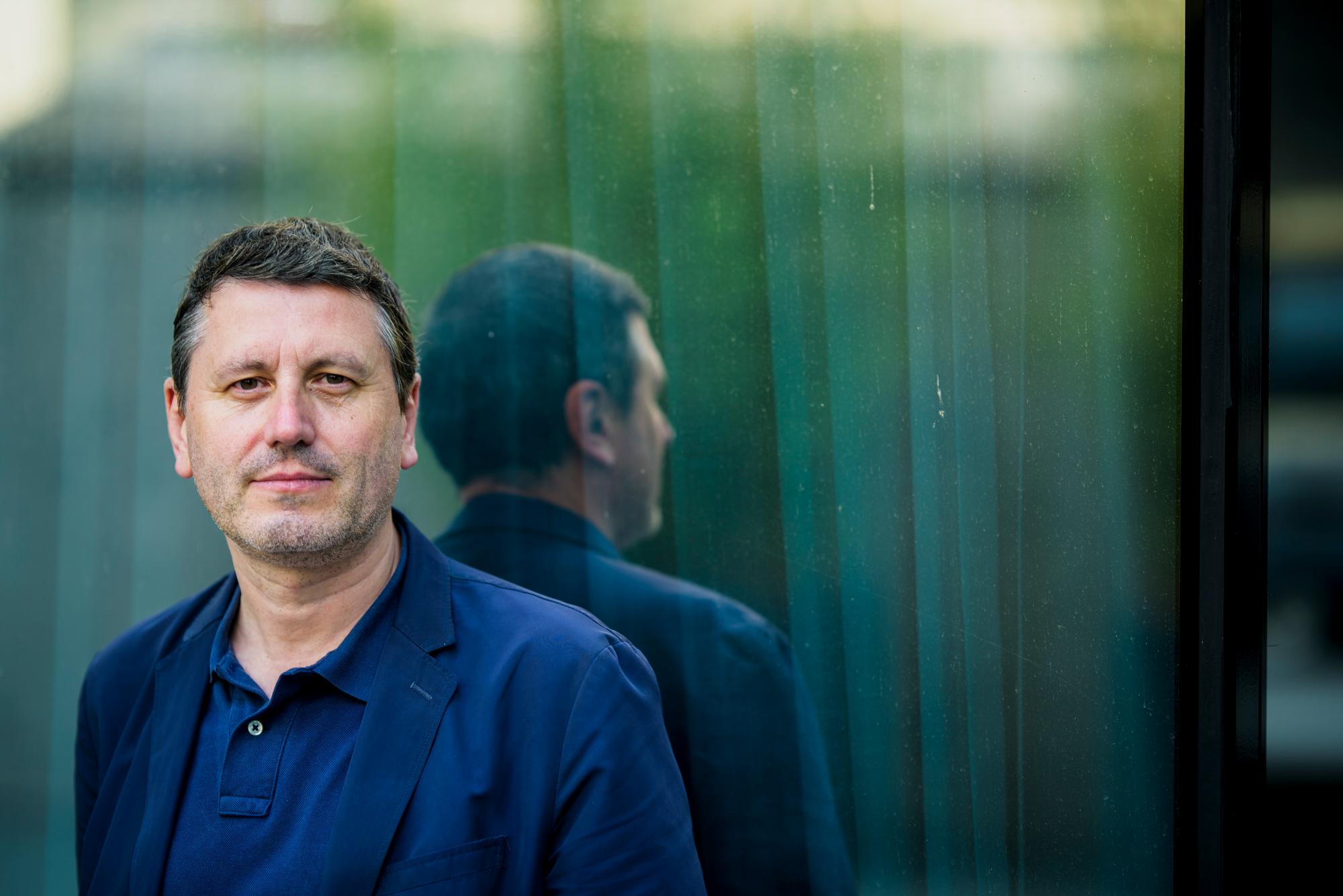 Frédéric Martel, essayiste et homme de radio. a remis un rapport sur les forces de la Genève culturelle. Genève. 21.6.2023.