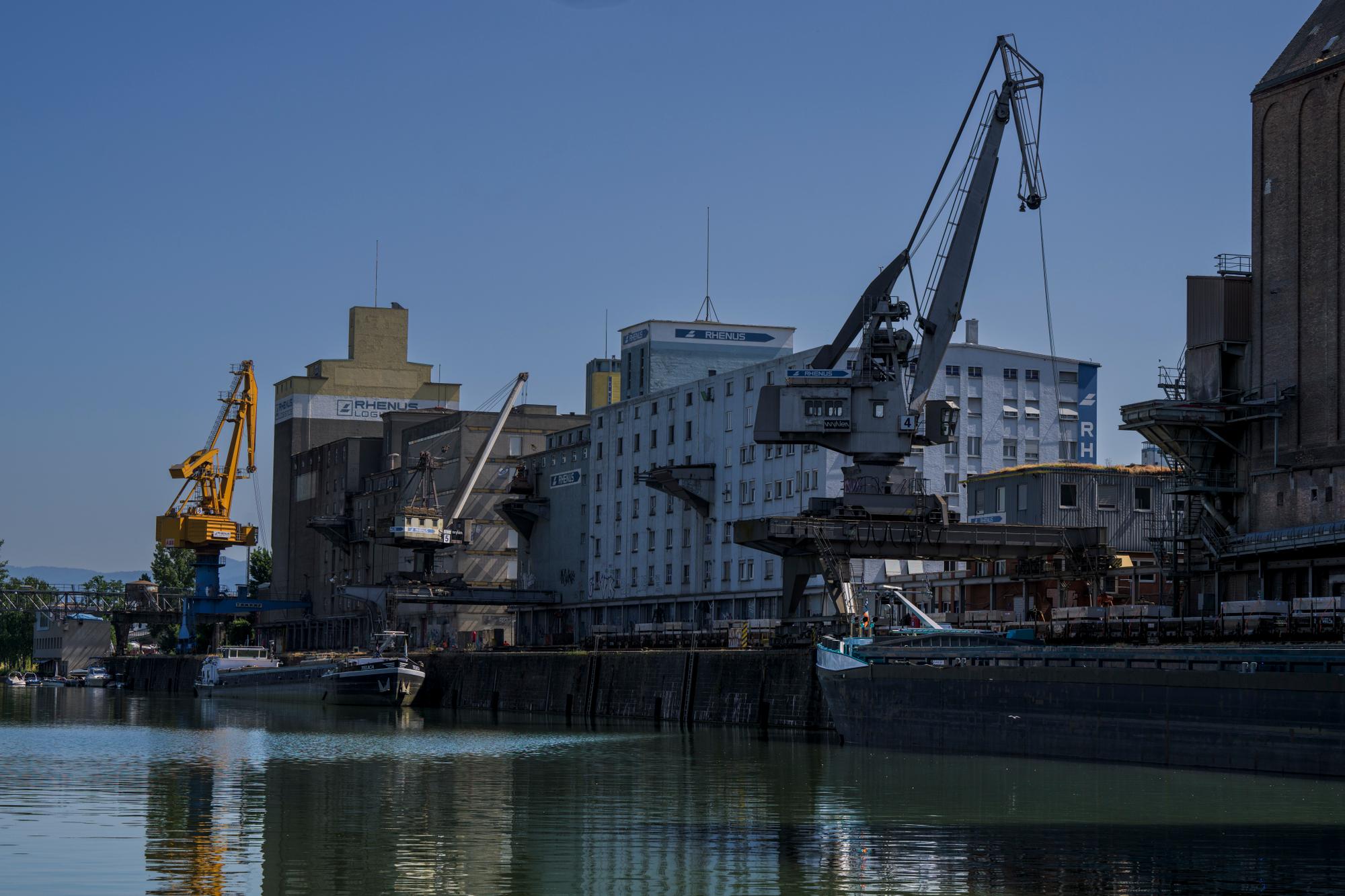 Le Port de Bâle.13.6.2023.