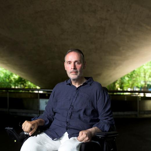 Arnaud Robert, journaliste. Lausanne. 28.6.2023.