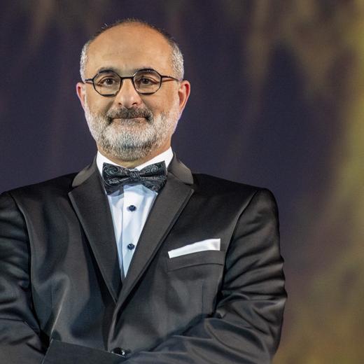 ARCHIVBILD --- ZUM LOCARNO FILM FESTIVAL STELLEN WIR IHNEN FOLGENDES BILD ZUR VERFUEGUNG --- Festival Artistic Director Giona A. Nazzaro at the Piazza Grande at the 75th Locarno International Film Festival in Locarno, Switzerland, Wednesday, August 3, 2022. The Festival del film Locarno runs from 2 to 12 August 2023. (KEYSTONE/Urs Flueeler)