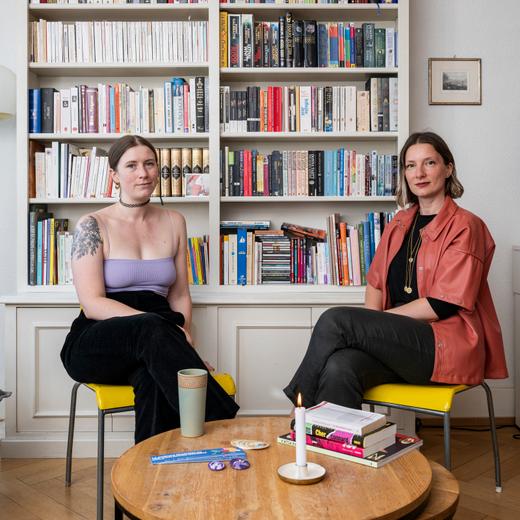 Lausanne, le 6 juillet 2023, Visages d'été - Les Poissons sans Bicyclette. Sur la photo Lirëza Elezaj et Coraline Morrer.