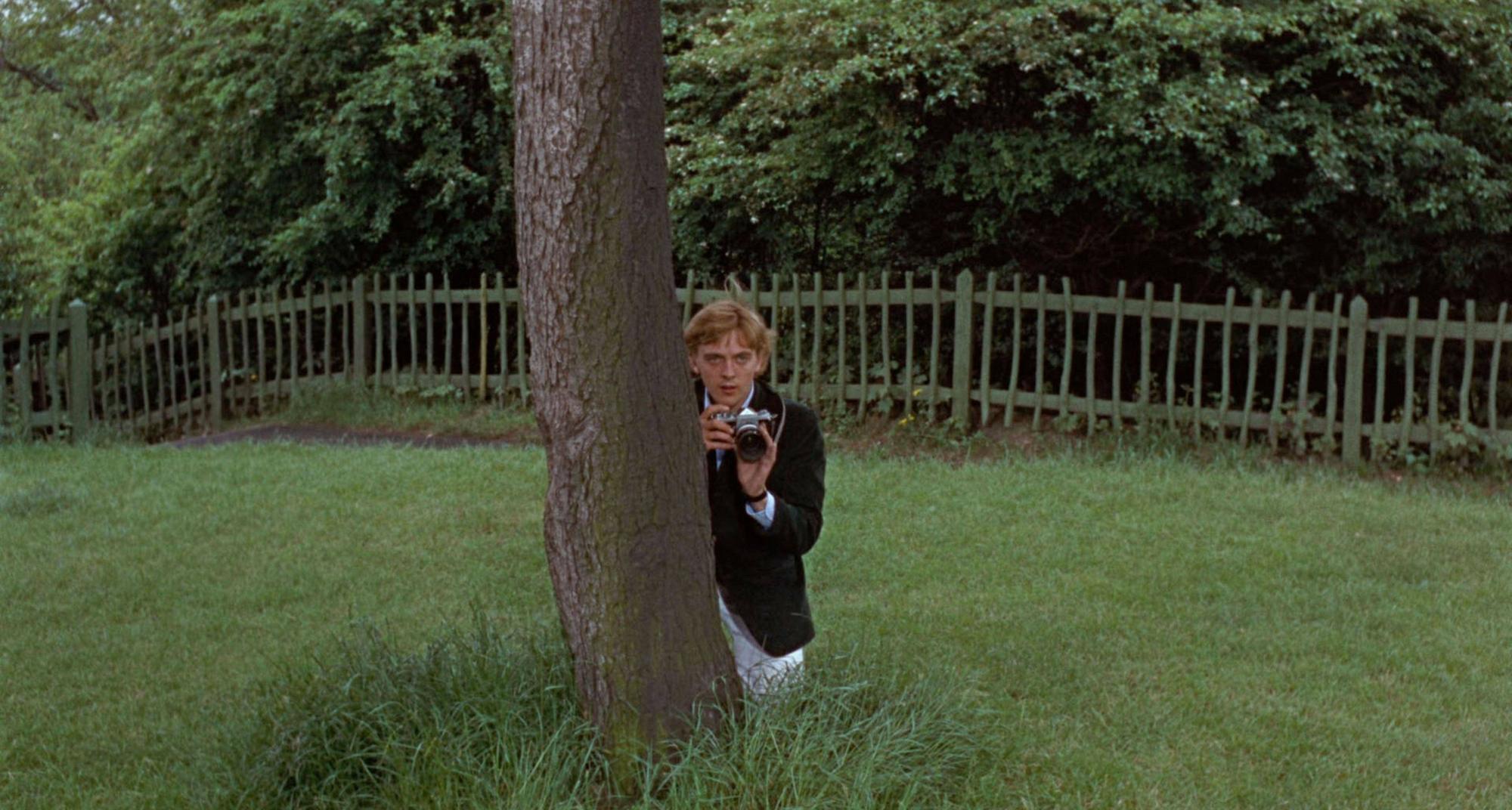 David Hemmings dans «Blow Up» de Michelangelo Antonioni.