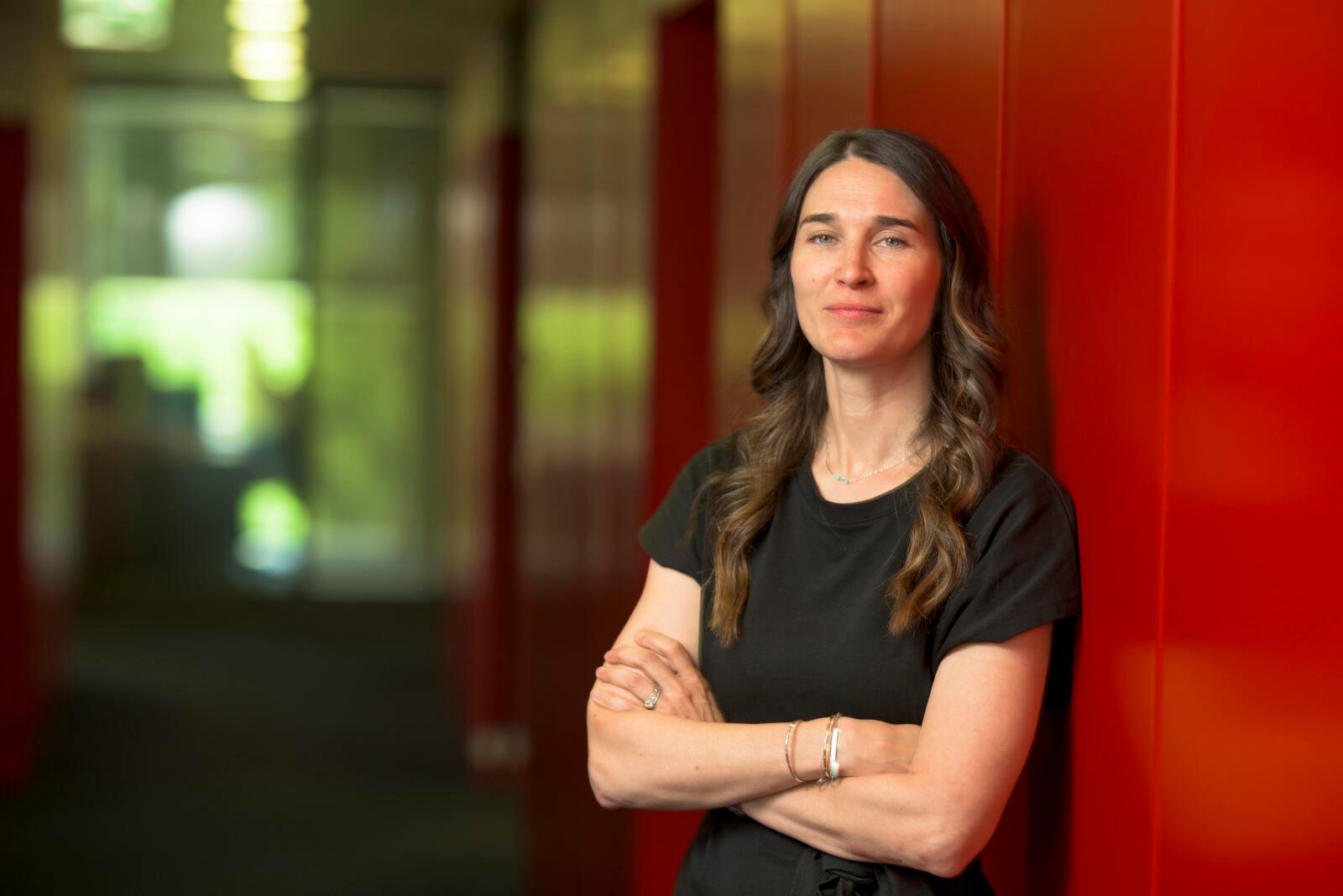 Virginie Galland, nouvelle directrice de générale de Naef Immobilier. Genève. 29.6.2023.