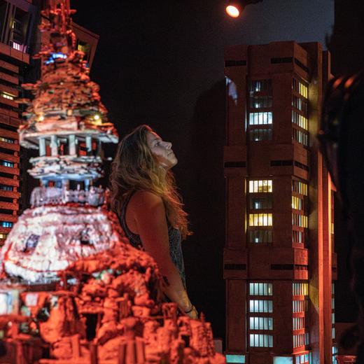 Janet Cardiff & George Bures Miller, «Escape Room», 2021. Vue de l'exposition «Dream Machines» au Musée Tinguely à Bâle.